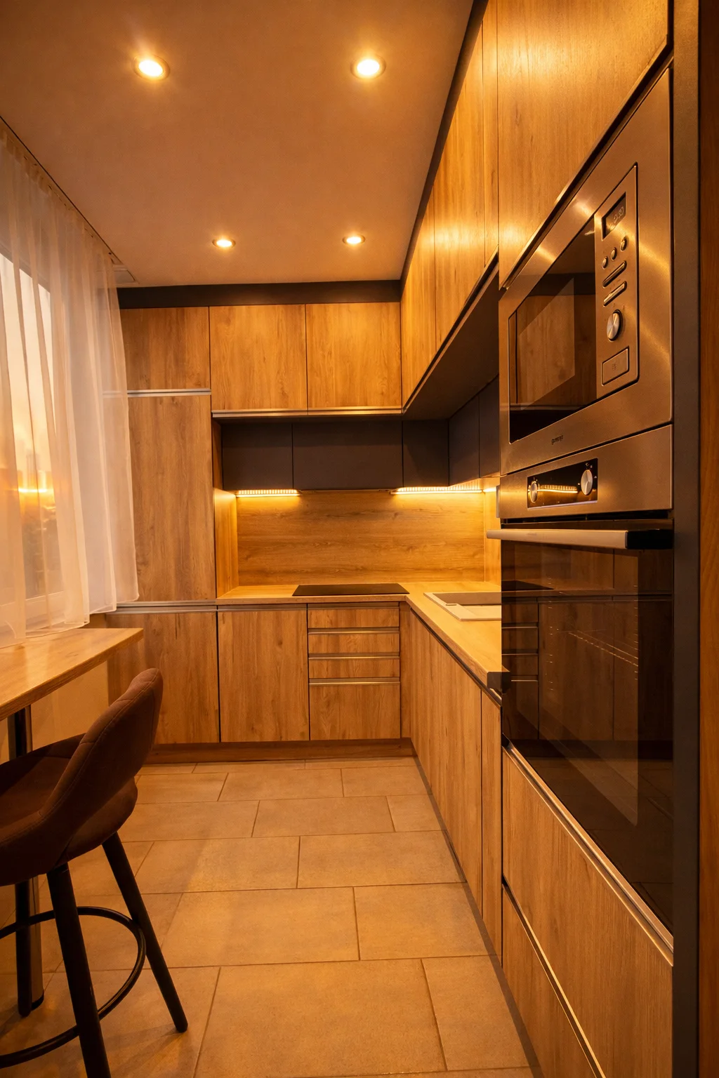 Konyha–nappali élettér – BRILLANZA. referencia